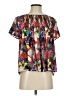 Left Coast by Dolan 100% Polyester Red Short Sleeve Blouse Size S (petite) - photo 1