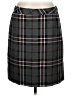 Eddie Bauer 100% Polyester Plaid Gray Formal Skirt Size 6 (tall) - photo 1