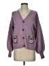 Assorted Brands Purple Cardigan Size XXS - photo 1