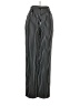 Kasper A.S.L. 100% Polyester Stripes Black Dress Pants Size 4 - photo 2