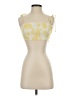 Hello Molly 100% Cotton Yellow Sleeveless Blouse Size S - photo 1