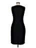 St. John Solid Black Cocktail Dress Size 6 - photo 2