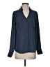 Express Outlet 100% Polyester Blue Long Sleeve Blouse Size S - photo 1