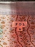 Pol 100% Cotton Color Block Silver Long Sleeve Blouse Size M - photo 7