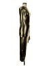 Boohoo Metallic Gold Cocktail Dress Size 8 - photo 4