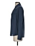 Express Outlet 100% Polyester Blue Long Sleeve Blouse Size S - photo 5