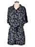 Evereve 100% Rayon Paisley Blue Romper Size L - photo 1