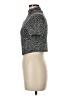Topshop Silver Short Sleeve Turtleneck Size 8 - photo 5