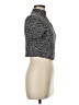 Topshop Silver Short Sleeve Turtleneck Size 8 - photo 4