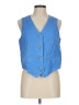Old Navy 100% Cotton Blue Vest Size M (tall) - photo 1