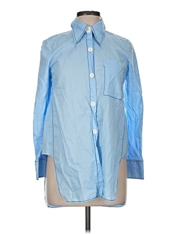 Zara Long Sleeve Button-Down Shirt (view 1)
