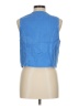 Old Navy 100% Cotton Blue Vest Size M (tall) - photo 2