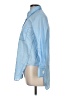Zara Color Block Blue Long Sleeve Button-Down Shirt Size M - photo 5