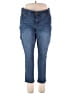 Democracy Solid Blue Jeans Size 20 - photo 1