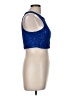 Sequin Hearts 100% Polyester Blue Sleeveless Top Size 9 - photo 4