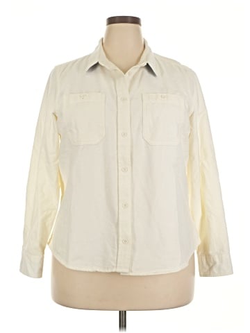 L.L.Bean Long Sleeve Button-Down Shirt (view 1)