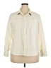 L.L.Bean Color Block Ivory Long Sleeve Button-Down Shirt Size XL (petite) - photo 1