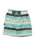 UV Skinz 100% Polyester Stripes Teal Board Shorts Size 2T - photo 1
