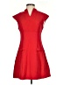 Shein Solid Red Cocktail Dress Size 4 - photo 1