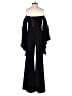 White House Black Market 100% Polyester Black Jumpsuit Size 2 - photo 2