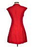 Shein Solid Red Cocktail Dress Size 4 - photo 2