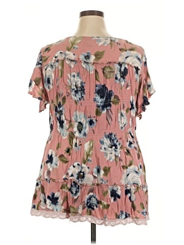 Suzanne Betro Short Sleeve Blouse (view 2)