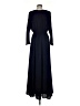 Warehouse 100% Polyester Blue Casual Dress Size UK 10 / US 6 - photo 2