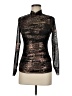 Ted Baker London Metallic Black Long Sleeve Blouse Size 8 (3) - photo 1