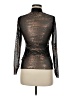 Ted Baker London Metallic Black Long Sleeve Blouse Size 8 (3) - photo 2