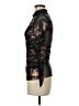 Ted Baker London Metallic Black Long Sleeve Blouse Size 8 (3) - photo 5