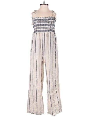 Madewell Smocked Cami Jumpsuit (view 1)