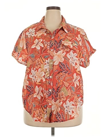 Notations Short Sleeve Blouse (view 1)