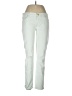 7 For All Mankind Color Block Green Jeans Size 31 waist - photo 1