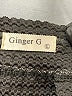 Ginger G. 100% Polyester Chevron-herringbone Gray Casual Skirt Size L - photo 4