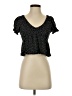 LA Hearts 100% Rayon Black Short Sleeve Top Size XS - photo 1