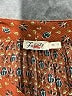 Faherty Paisley Brown Casual Dress Size XS - photo 7