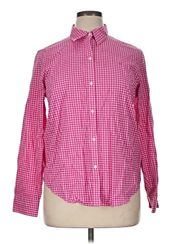 Lauren by Ralph Lauren Long Sleeve Button-Down Shirt (view 1)