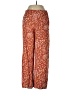 Roxy Paisley Orange Casual Pants Size 12 - photo 1