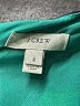 J.Crew 100% Polyester Green 3/4 Sleeve Blouse Size 2 - photo 7