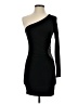Forever 21 Solid Black Cocktail Dress Size S - photo 1