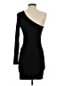 Forever 21 Solid Black Cocktail Dress Size S - photo 2