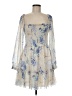 Wilfred 100% Polyester Floral Ivory Cocktail Dress Size M - photo 1