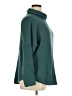 Dorose 100% Acrylic Solid Teal Turtleneck Sweater Size XL - photo 4
