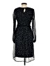 Seraphine 100% Polyester Polka Dots Black Cocktail Dress Size 4 - photo 2