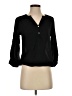 Zara Basic Black 3/4 Sleeve Blouse Size XS - photo 1