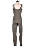 Lululemon Athletica Solid Gray Jumpsuit Size XXS  - photo 2