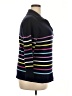 Lane Bryant Stripes Black Blue Pullover Sweater Size 18 - 20 Plus - photo 4