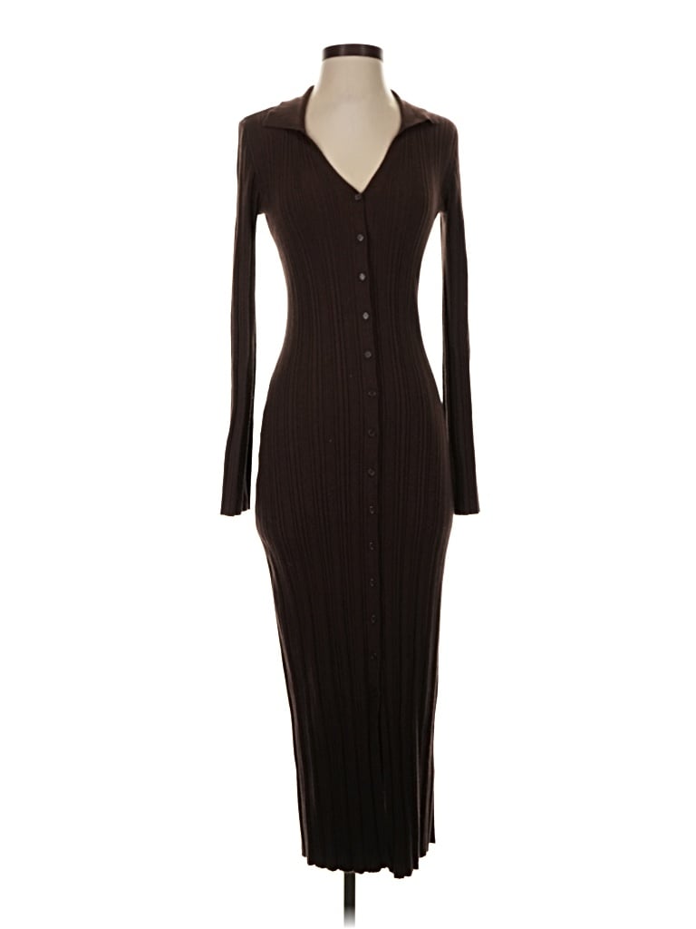 Pre-owned Z Supply Casual Dress In Brown