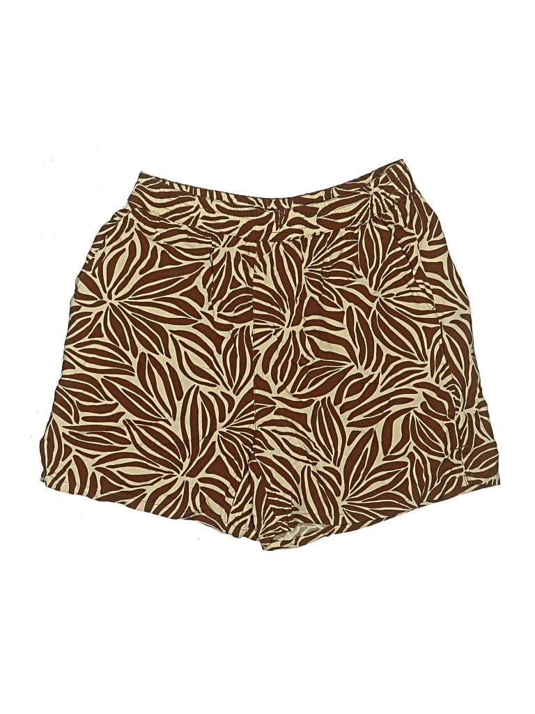 Pre-owned Lands' End Board Shorts In Brown