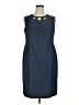 Calvin Klein Blue Casual Dress Size 14 - photo 1